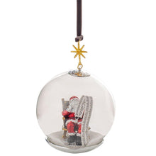 Load image into Gallery viewer, Santa Snow Globe Ornament - By Michael Aram
