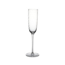 Load image into Gallery viewer, Twist Diamond Champagne Glass - By Michael Aram
