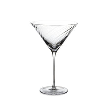 Load image into Gallery viewer, Twist Diamond Martini Glass - By Michael Aram
