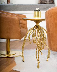 Water Hyacinth Accent Table - By Michael Aram