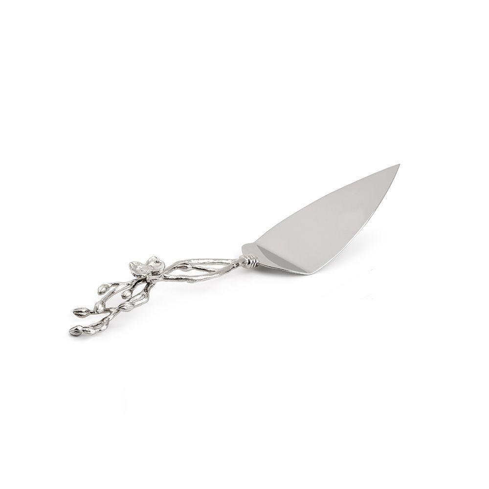 White Orchid Cake Server - By Michael Aram