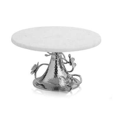 White Orchid Cake Stand - By Michael Aram
