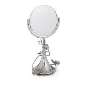 White Orchid Vanity Mirror - By Michael Aram