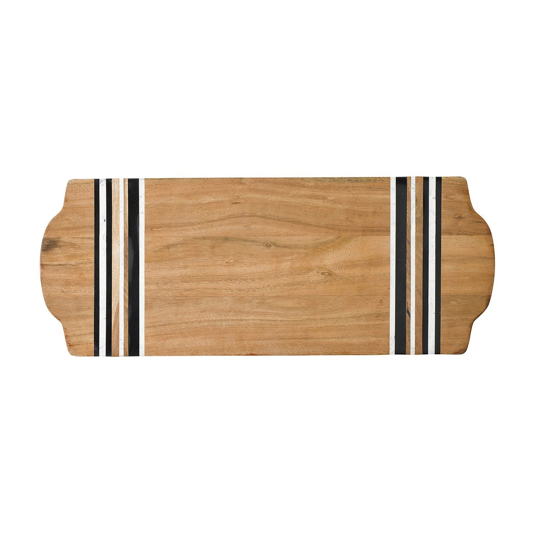 Stonewood Stripe Large Serving Board - By Juliska