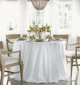 Round Tablecloth 90X0 - Acanthus Collection - By Sferra