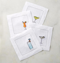 Load image into Gallery viewer, S/4 Cocktail Napkin 6X6 - Bevande Collection - By Sferra
