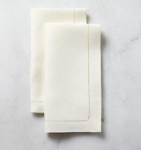 Set Of 6 Cocktail Napkins 6X6 - Classico Collection - By Sferra