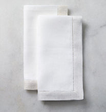 Load image into Gallery viewer, S/4 Cocktail Napkin 6X9 - Filetto Collection - By Sferra
