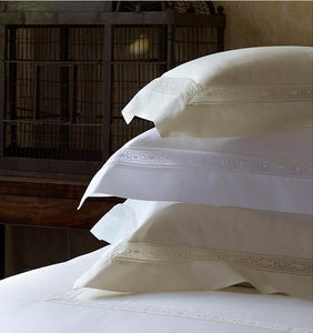 Boudoir Pillowsham 12X16 - Giza Lace Collection - By Sferra
