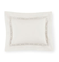 Load image into Gallery viewer, Continental Sham 26X26 - Giza Lace Collection - By Sferra
