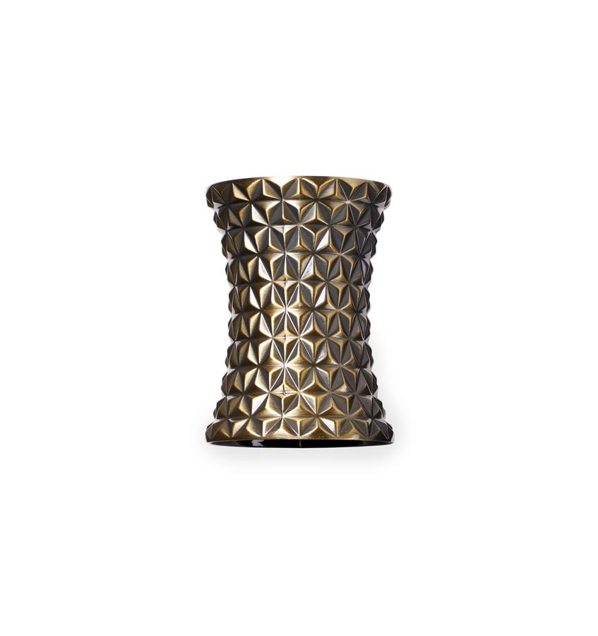 S/2 Napkin Ring - Facet  Collection - By Sferra