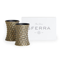 Load image into Gallery viewer, S/2 Napkin Ring - Facet  Collection - By Sferra
