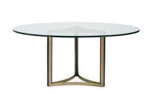 ReMix Glass Top Table 60"