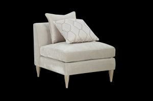 Fret Knot Armless Chair Sectional